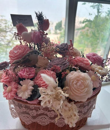 Aromatic Rose Wax Bouquet